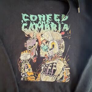 Coheed and Cambria Band Black Hoodie Sweatshirt Unisex Size M